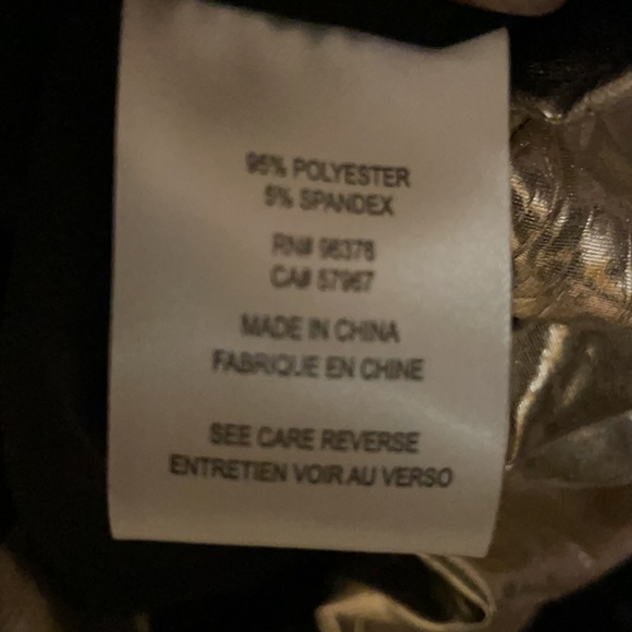 New metallic Samuel dong bubble coat Dress ID number 11668 color light gold - Picture 6 of 7